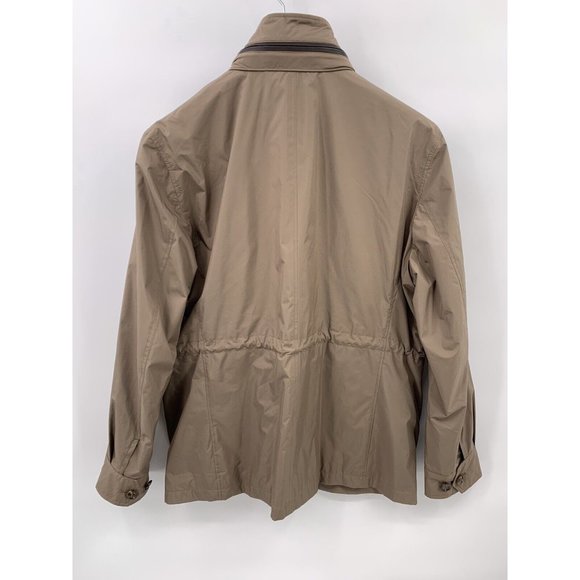 Peter Millar Discovery All-Weather Jacket/Pack-Away Hood In Brown XL $798 (F3) - Picture 7 of 12